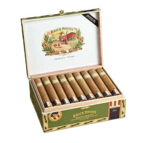 Cigar J.c. Newman Brick House Connecticut Mighty Box Of Twenty-five