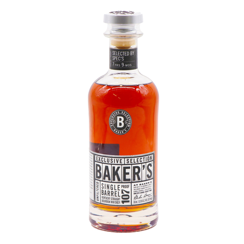 Spec's Single Barrel • Baker's Bourbon