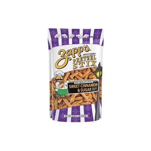 Zoom to enlarge the Zapps Pretzel Stix • Sweet Cinnamon & Sugar