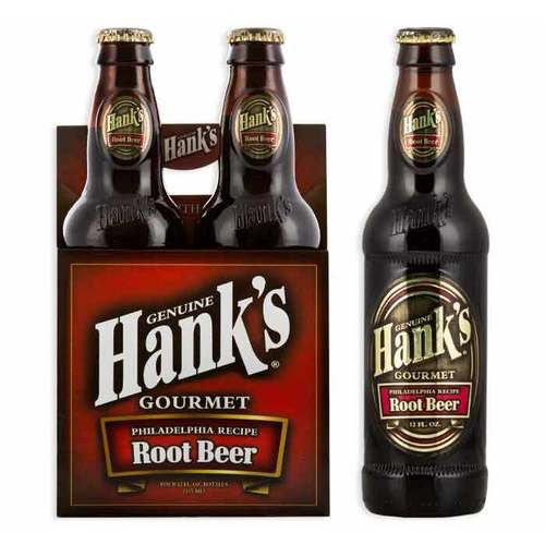 Hank's Soda 4pk • Root Beer