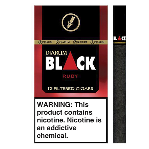 Zoom to enlarge the Cigar Djarum Black Ruby Filter Carton