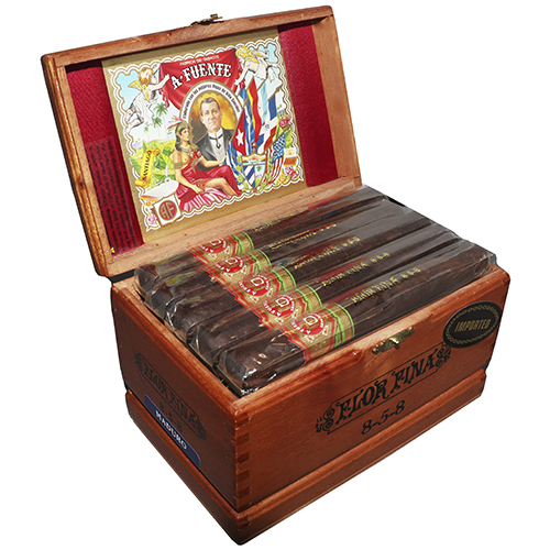 Cigar Arturo Fuente Flor Fina 858 Maduro Box Of Twenty-five