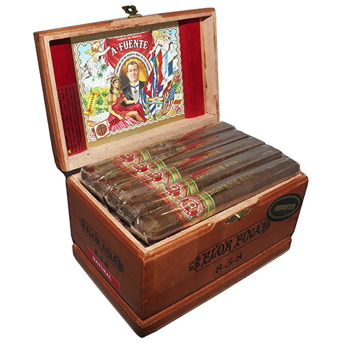 Zoom to enlarge the Cigar Arturo Fuente Flor Fina 858 Natural Box Of Twenty-five