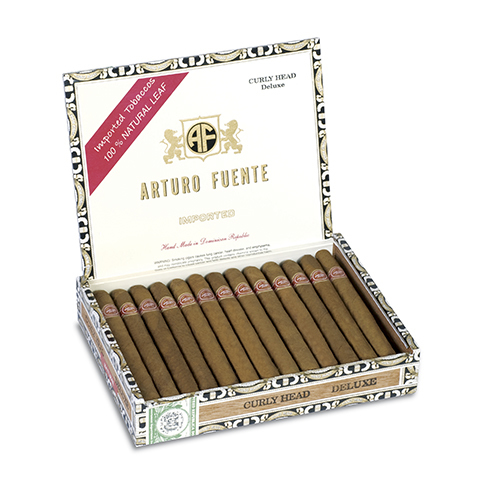 Zoom to enlarge the Cigar Arturo Fuente Curly Head Deluxe Natural Box Of Twenty-five