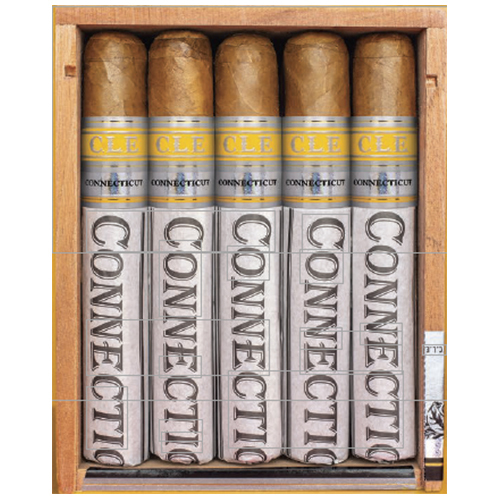 Zoom to enlarge the Cigar &bull; Cle Connecticut 5×50 Box