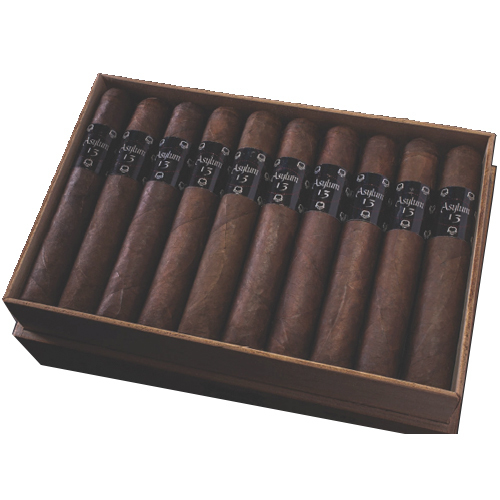 Zoom to enlarge the Cigar Asylum 13. 6×80 Box Of Twenty