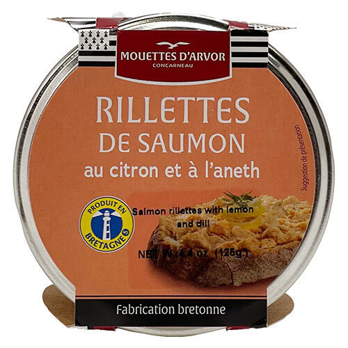 Mouettes D'arvor Salmon Rillettes With Lemon & Dill