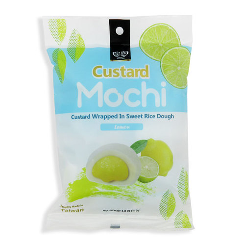 Royal Family Custard Mochi &bull; Lemon