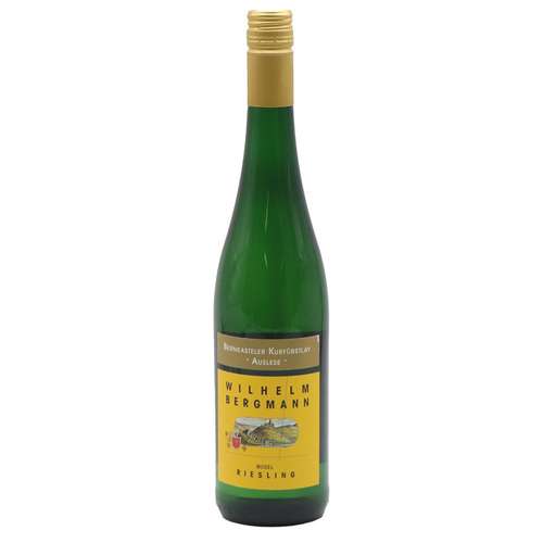 Wilhelm Bergmann Auslese Bernkasteler Kurfurstlay Riesling