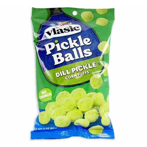 Zoom to enlarge the Vlasic Dill Pickle Snack Corn Puffs