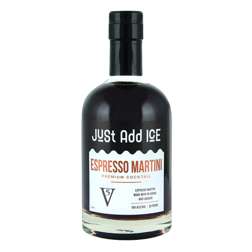 Just Add Ice • Espresso Martini with  V•5 Vodka
