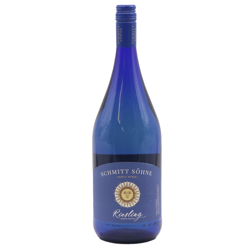 Zoom to enlarge the Schmitt Sohne Qba Blue Bottle Riesling