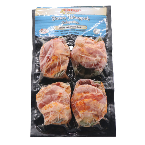 Zoom to enlarge the Big Easy Bacon Wrap Jalapenos with Cream & Cheddar
