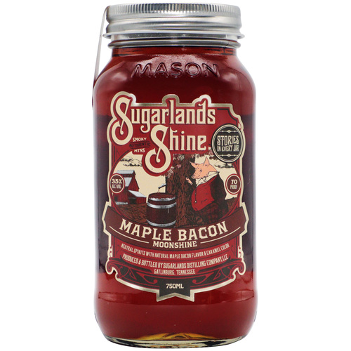 Zoom to enlarge the Sugarlands Maple Bacon Moonshine 6 / Case