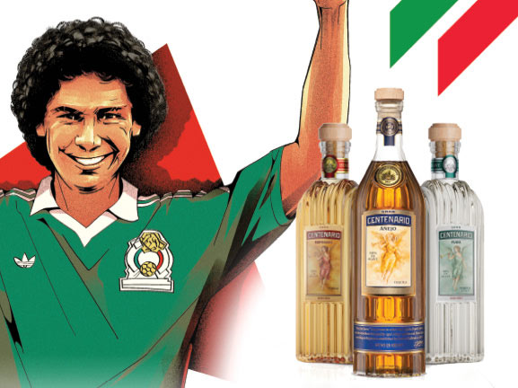 Grand Centenario Bottle Signing with Hugo Sanchez