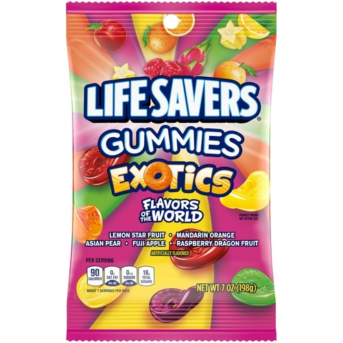 Life Saver Exotics Flavors