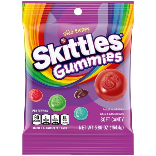 Zoom to enlarge the Skittles Gummies &bull; Wild Berry