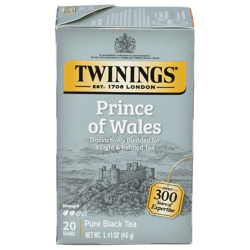 Twinings Of London Black Prince Of Whales Tea Bags
