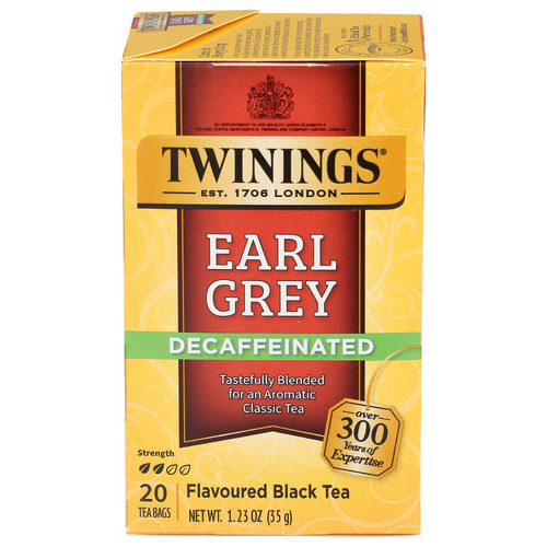 Twinings Decaffeinated Earl Grey Black Tea Bags