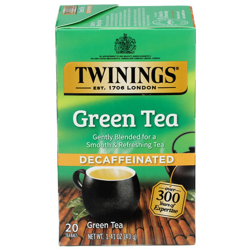 Twinings Of London Decaffeinated Green Tea Bags