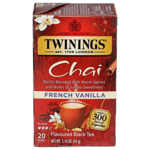 Twinings Of London French Vanilla Chai Tea Bags