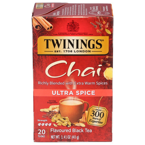 Twinings Of London Ultra Spice Black Chai Tea