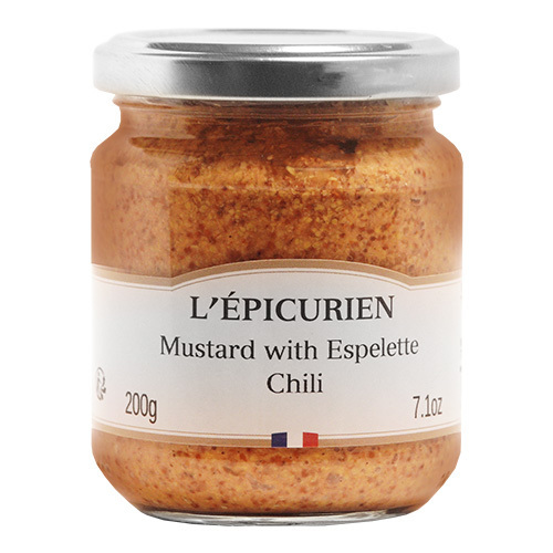 L'epicurien Mustard &bull; Espelette Chili Pepper