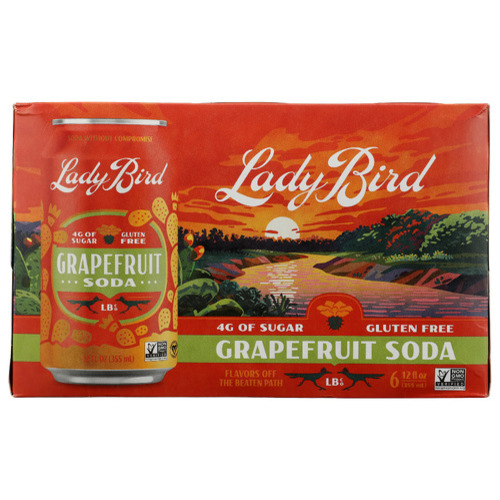 Lady Bird Grapefruit Soda