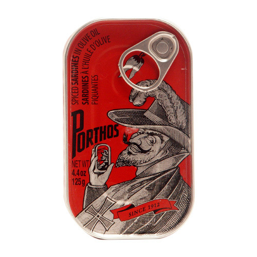 Porthos Sardines &bull; Spiced In Olive Oil