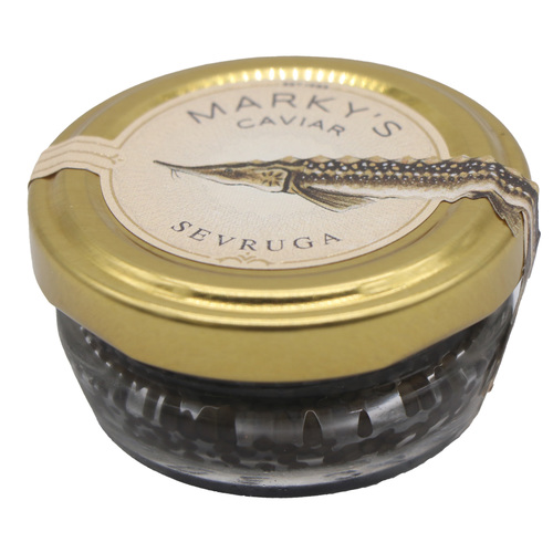 Caviar • Markys Sevruga Russian Malossol 2oz Jar