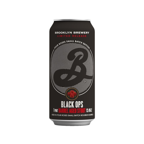 Brooklyn Black Ops Barrel Aged Stout &bull; 16oz Cans