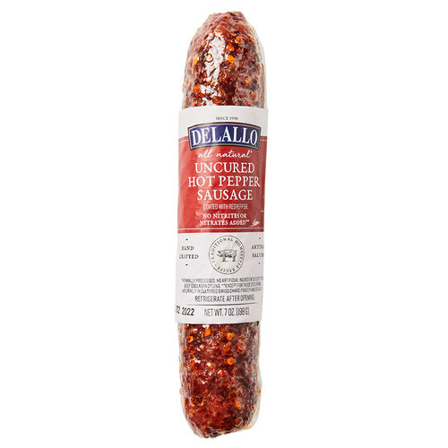 Meat • Delallo Hot Pepper Dry Sausage