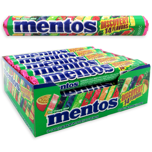 Zoom to enlarge the Mentos Candy &bull; Discovery 14 Flavors