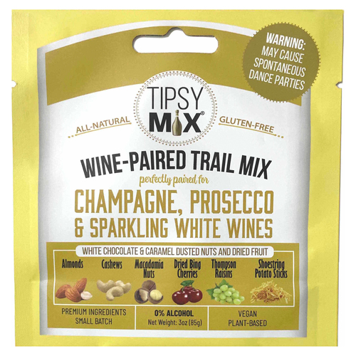 Tipsy Mix • Trail Mix For Sparkling White Wines