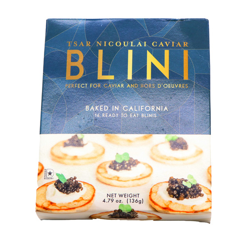 Zoom to enlarge the Plaza Caviar Blini 16ct