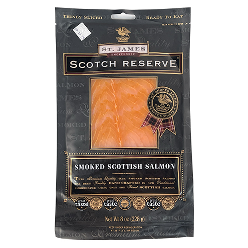 St. James Cold Smoked Salmon • Original 4oz