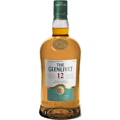 The Glenlivet 12 Year Old Single Malt Scotch Whisky