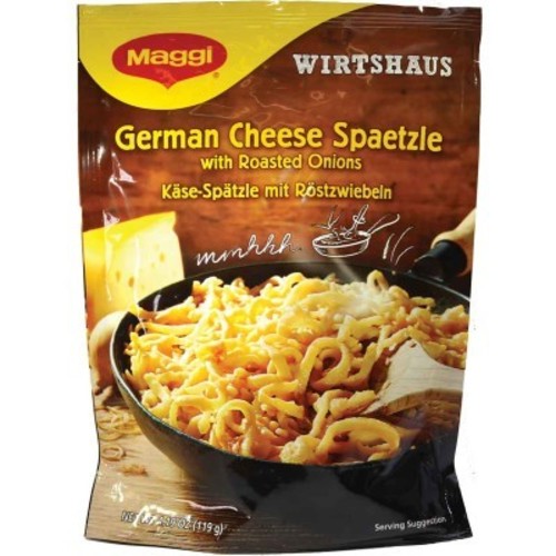 Maggi German Cheese Spaetzle With Roasted Onions