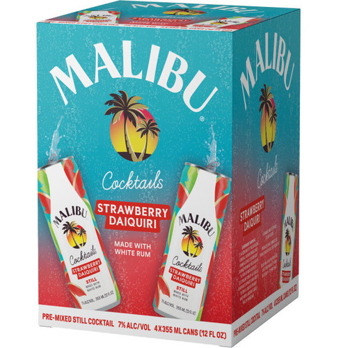 Malibu Cocktails • Strawberry Daquiri