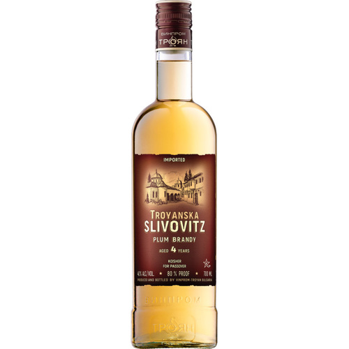 Troyanska Slivovitz &bull; 4yr Kosher Bulgarian Brandy