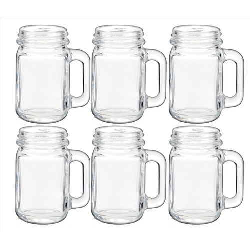 True 1 oz Mason Jar Shot Glass Set