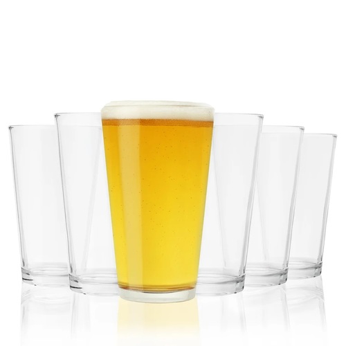 True 16 oz Pint Glasses Set