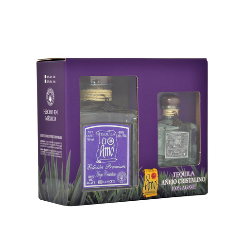 El Amo Tequila • Premium Cristalino Gift Set 6 / S