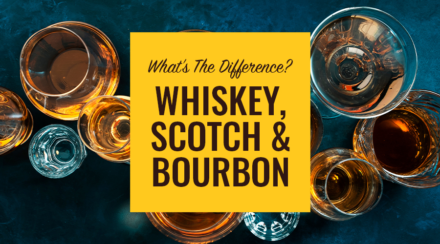 whiskey bourbon scotch differences
