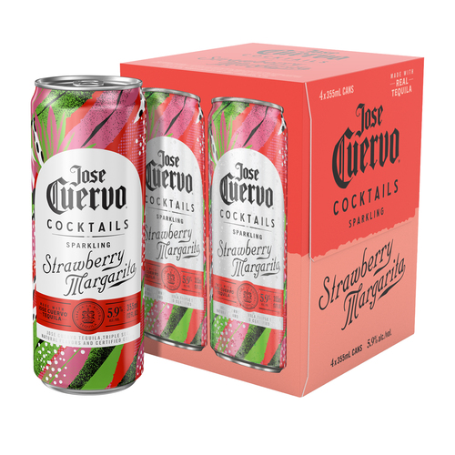 Jose Cuervo Authentic Strawberry Lime Margarita