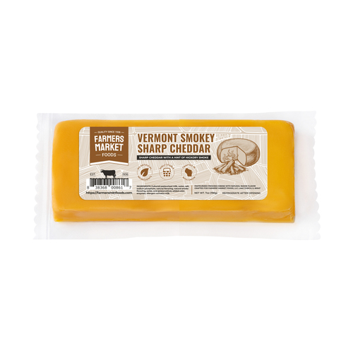 Vermont Smokey Sharp Cheddar S / S