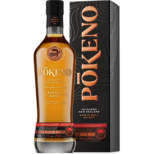 Pokeno New Zealand Whisky &bull; Double Bourbon Single Cask