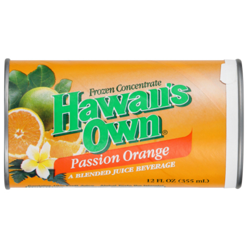 Zoom to enlarge the Hawaii’s Own Passion Orange Frozen Concentrate