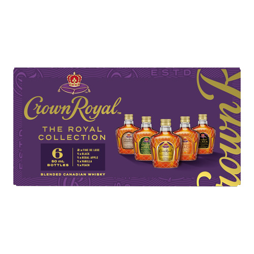 Zoom to enlarge the Basket &bull; The Crown Royal Collection &bull; 6pk-50ml
