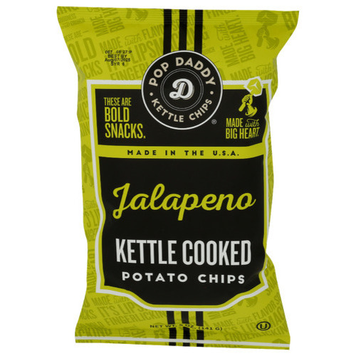 Pop Daddy Kettle Chips • Jalapeno